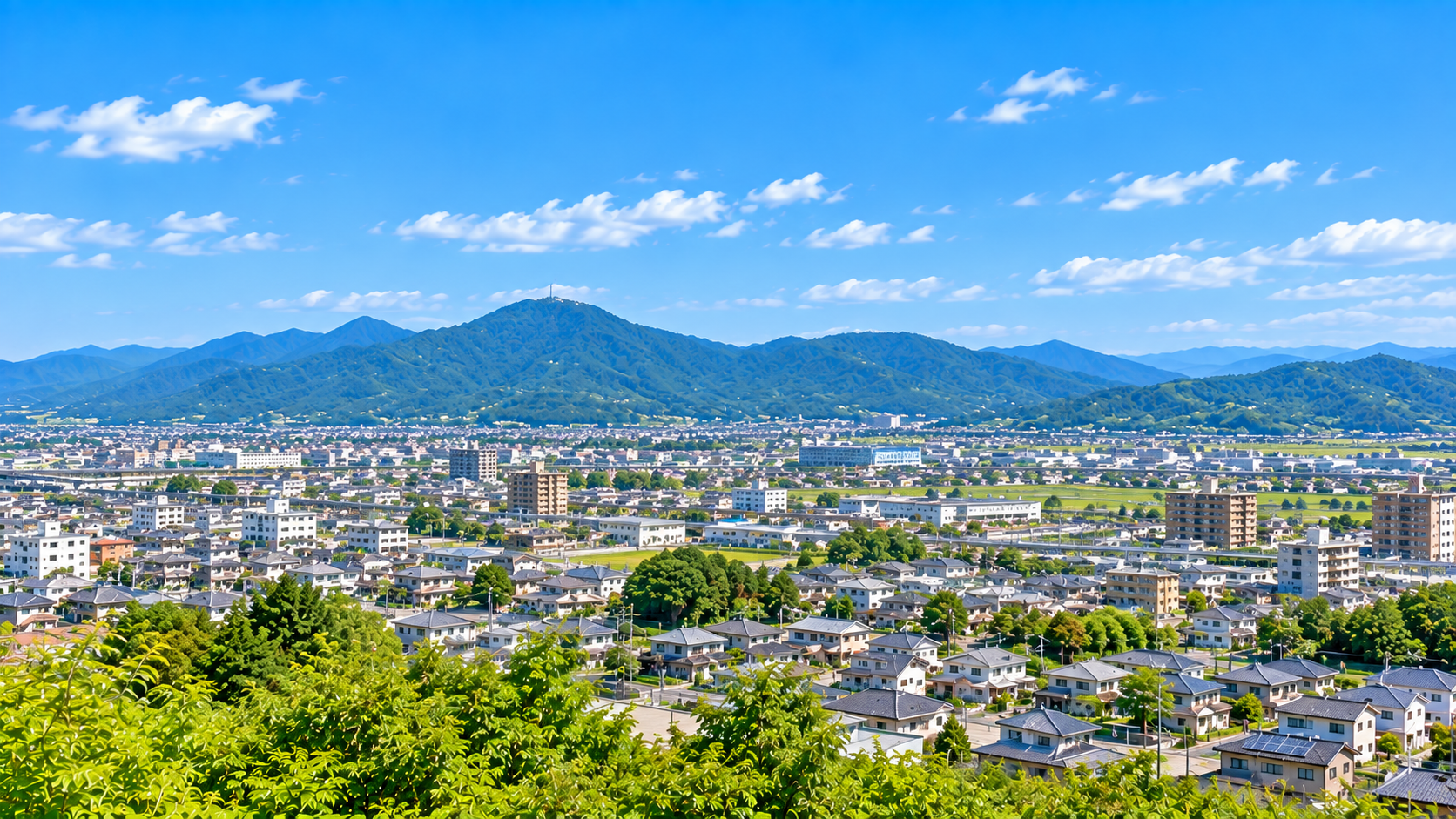 葛城市の土地・戸建・マンション探しをイメージした地域画像