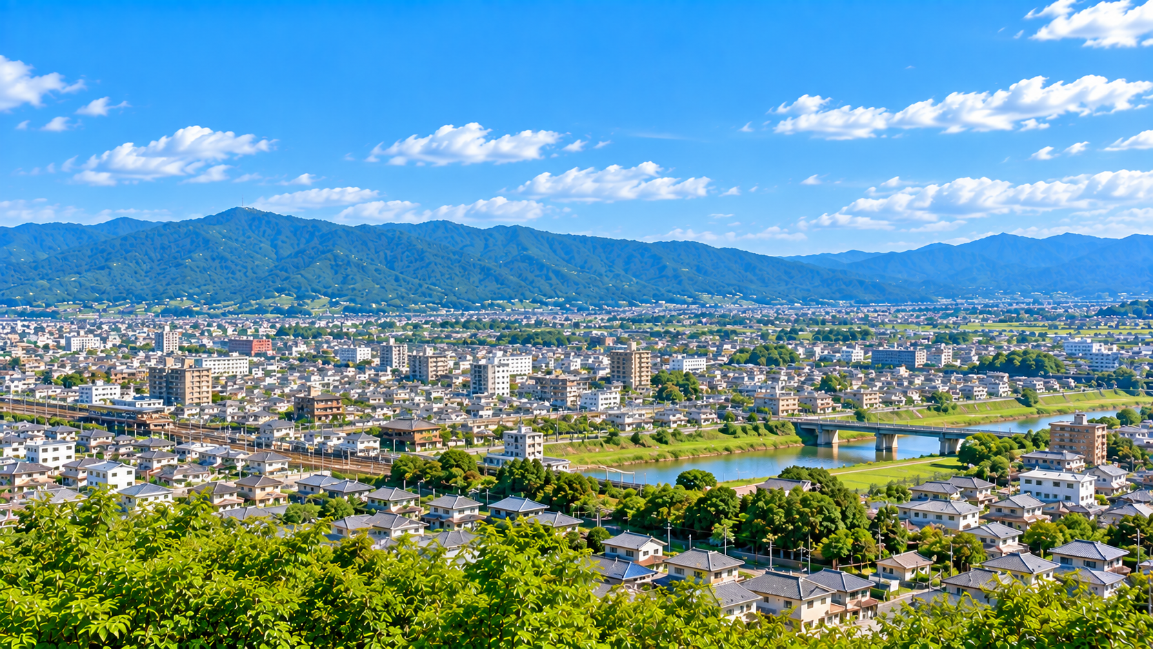 御所市の土地・戸建・マンション探しをイメージした地域画像