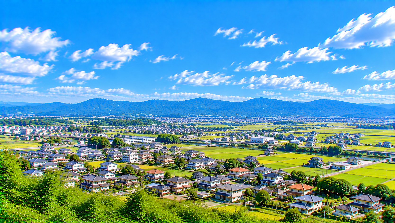 安堵町の土地・物件探しをイメージした地域画像