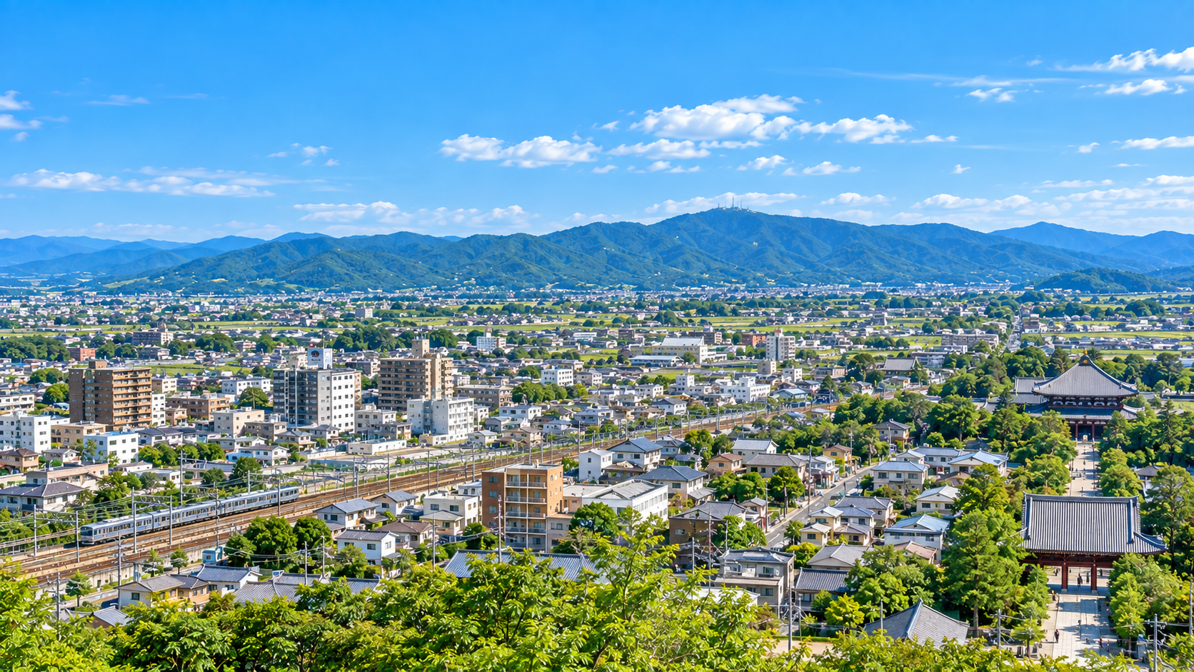 天理市の土地・戸建・マンション探しをイメージした地域画像