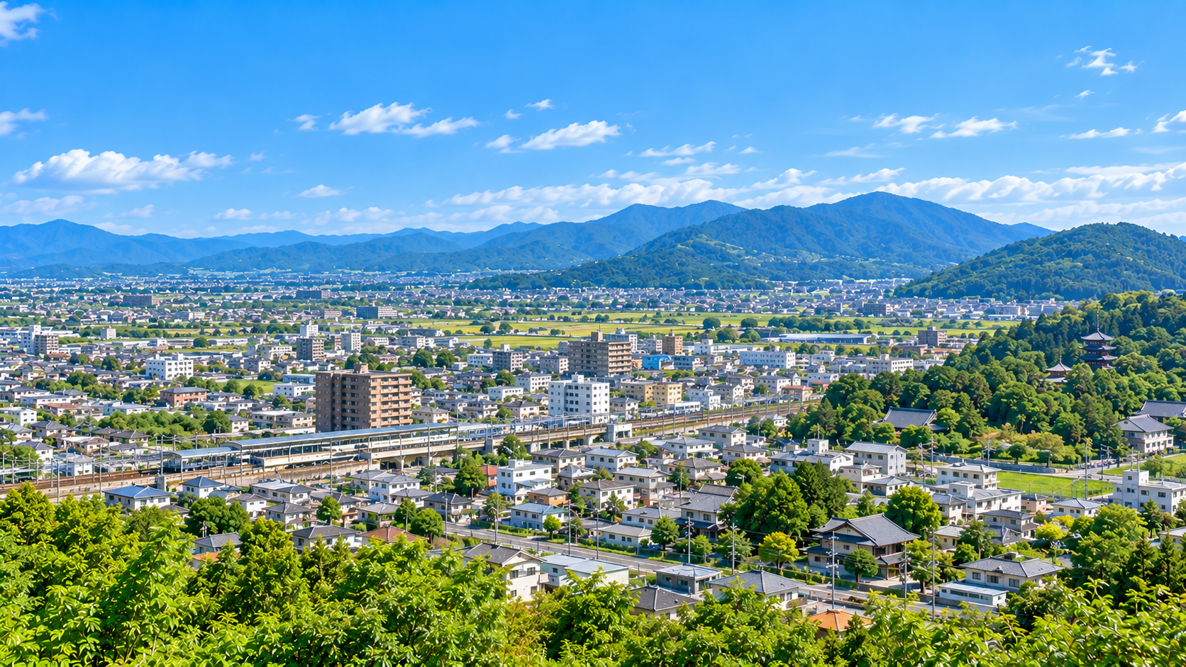 桜井市の土地・戸建・マンション探しをイメージした地域画像
